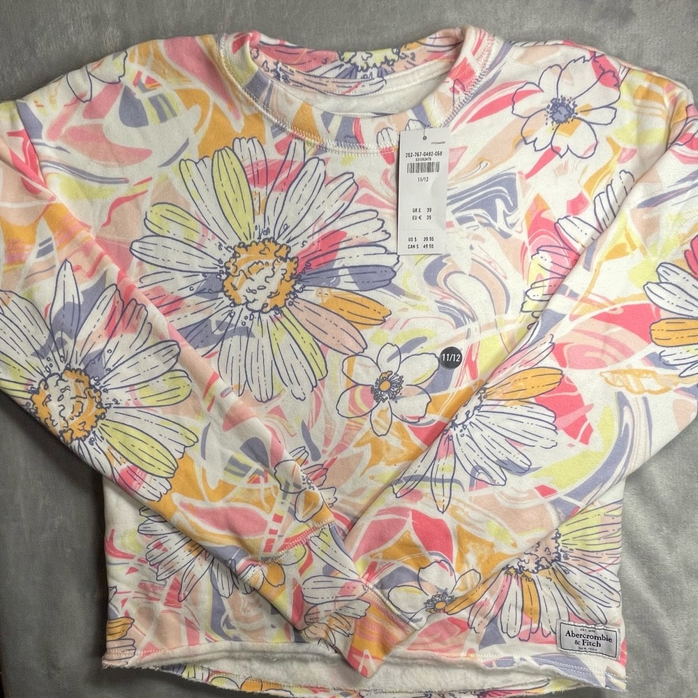 Abercrombie & Fitch Pastel Floral Top